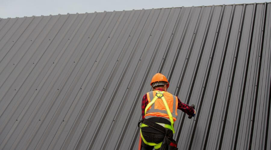 Professional metal roof installation services in Newburg, WV