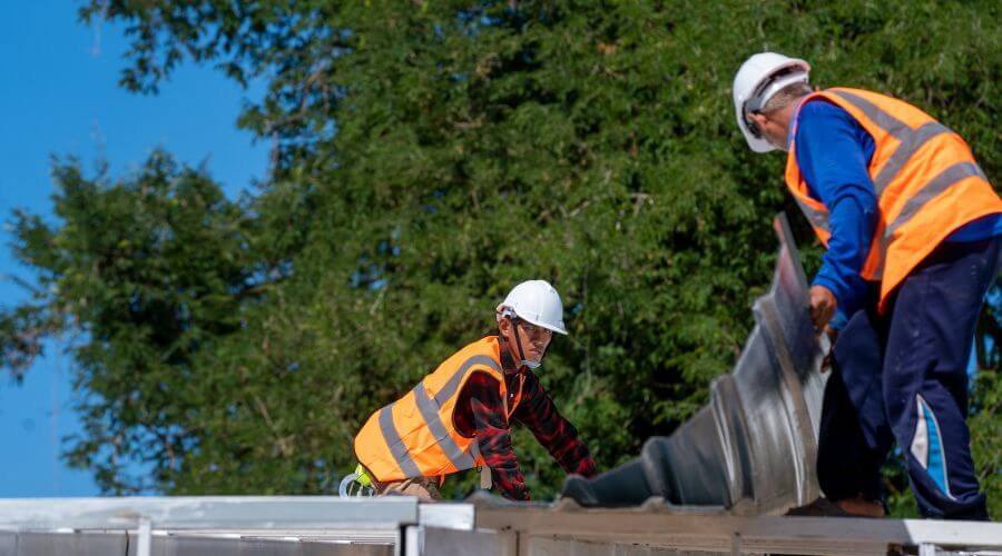 Professional metal roof installation in Newburg, WV